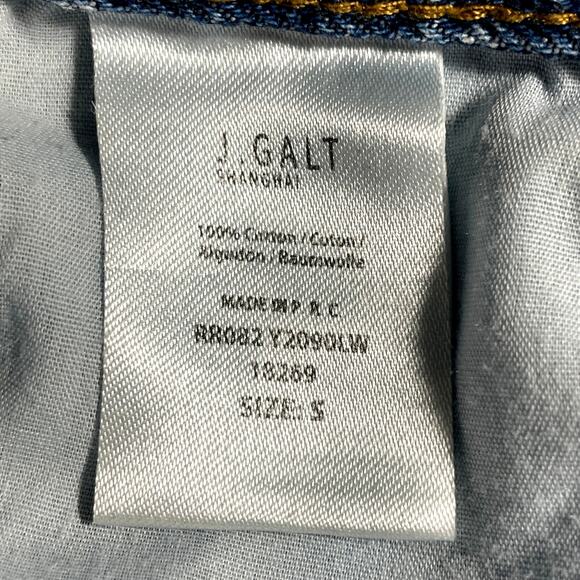 J Galt Shanghai Womens Jeans Straight Leg Medium Wash Denim Size Small - Picture 6 of 7